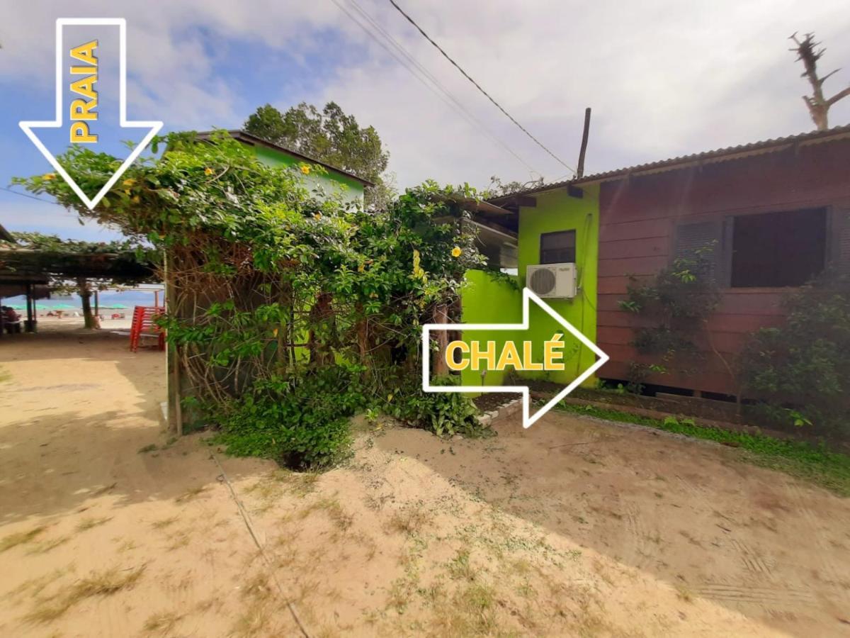 827 Chale Pe Na Areia, Completo Na Praia Do Estaleiro Em Ubatuba - 1 Dormitorio, 1 Banheiro, 1 Vaga De Garagem Екстериор снимка